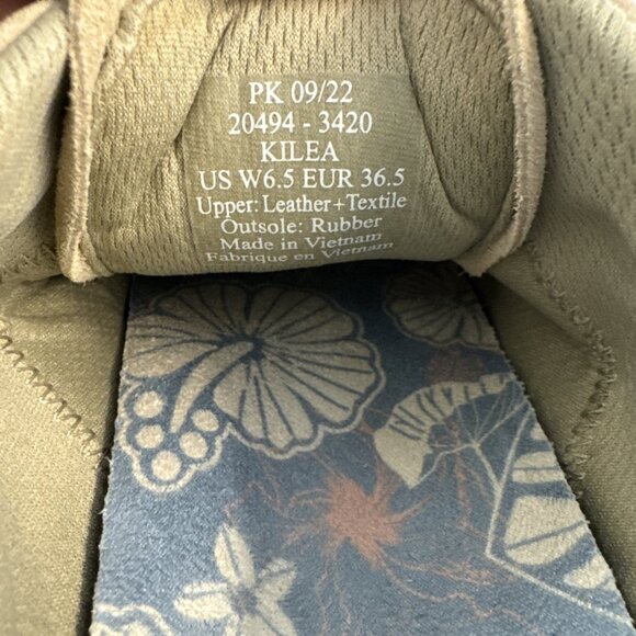 Olukai Kilea Tan Sneakers Womens 6.5 Shoes EUC - Picture 9 of 9